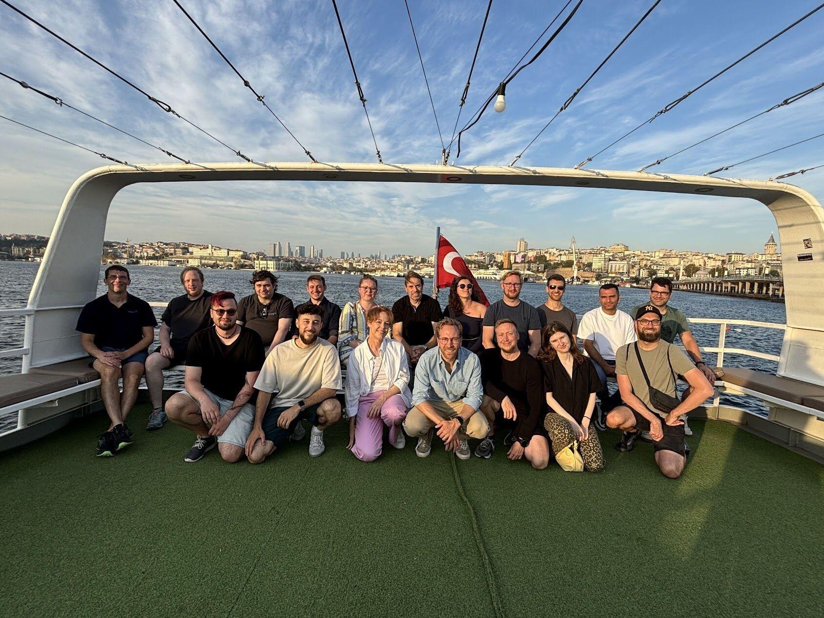 dreamIT Team auf einer gemeinsamen Reise